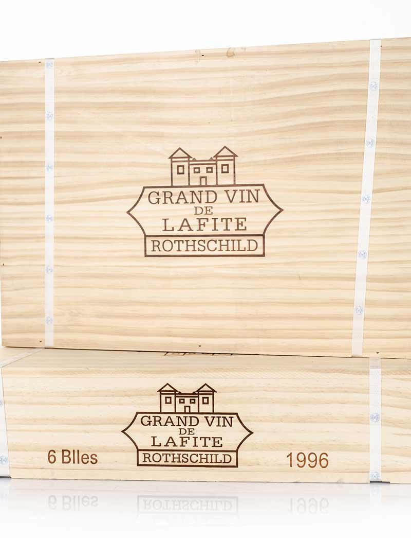Lot 271: 12 bottles Chateau Lafite Rothschild in banded OWC